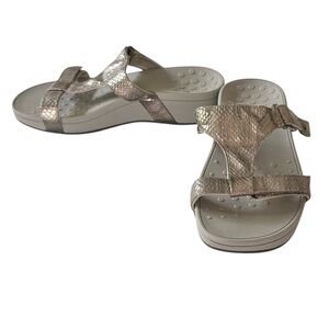 Vionic Women's Pacific Ellie T-Strap Platform Slide Sandal Size 10